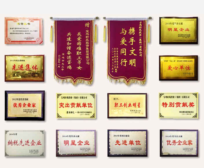 企业荣誉